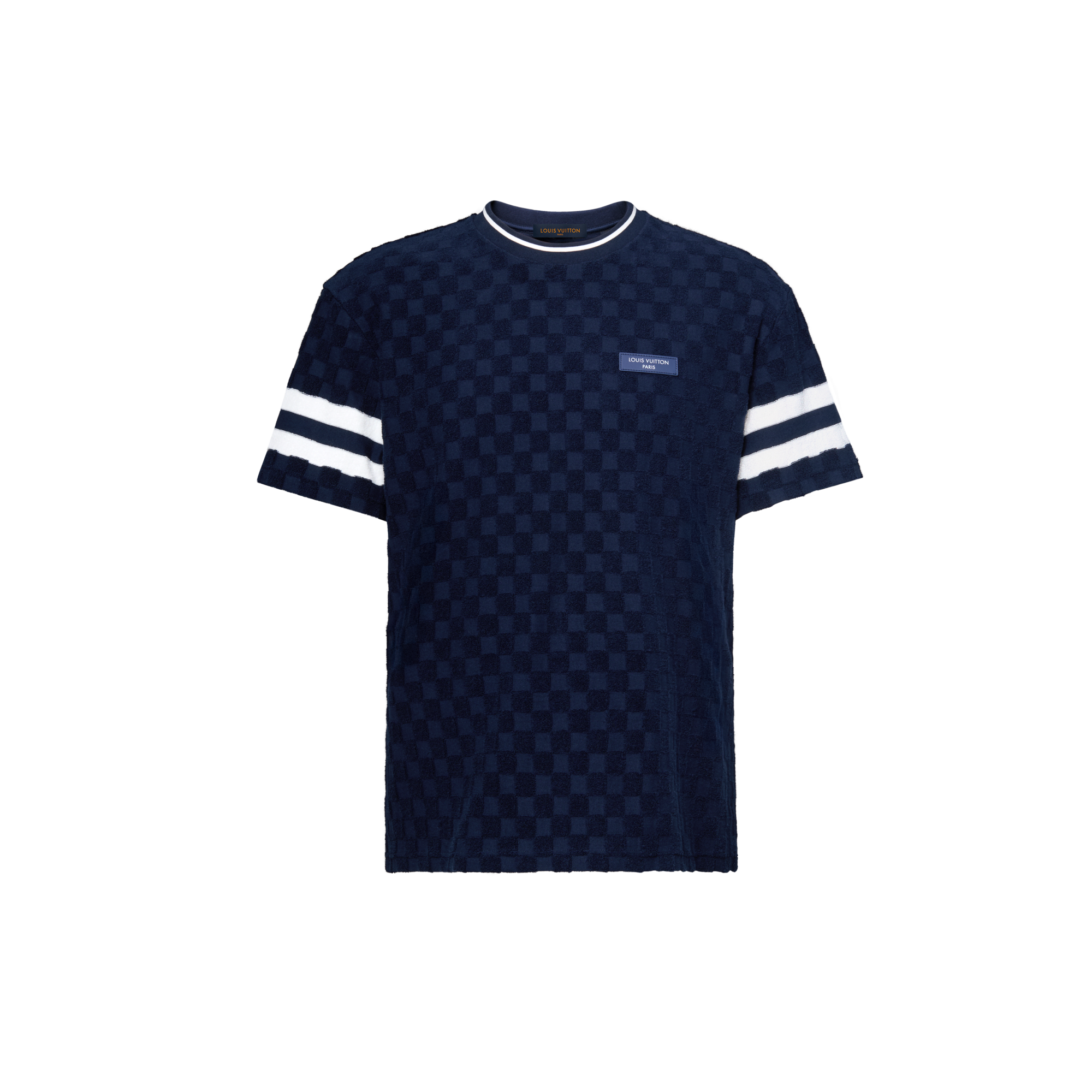 Damier Terry Tennis T-Shirt - Men - Ready-to-Wear | LOUIS VUITTON ®